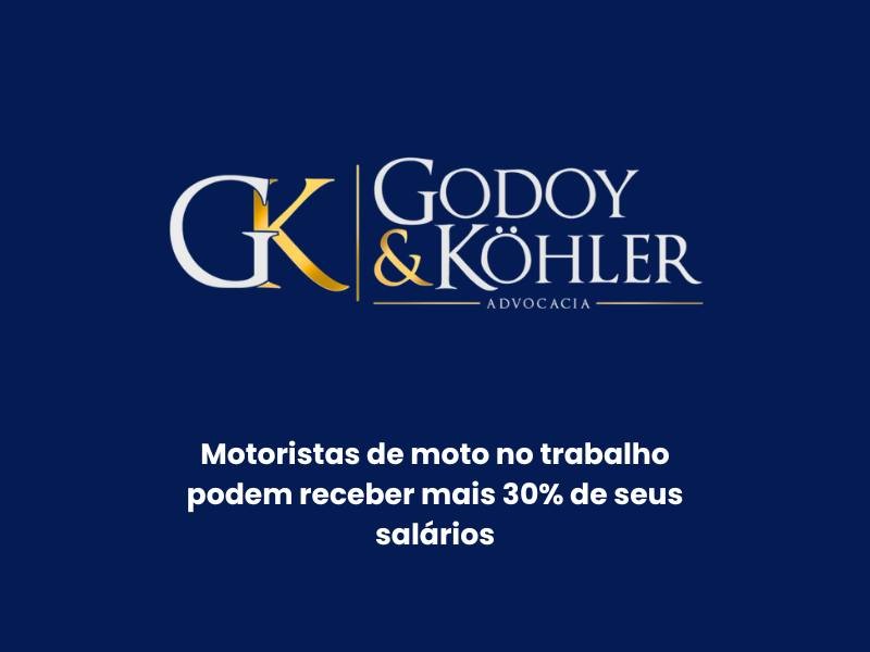 Motoristas de moto no trabalho podem receber mais 30% de seus salários