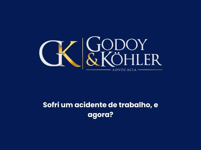 Sofri um acidente de trabalho, e agora?